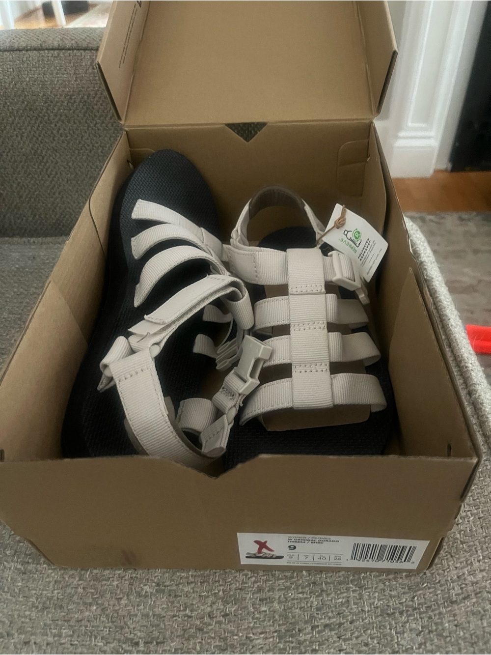 Teva Women's White Strappy Sport Sandals